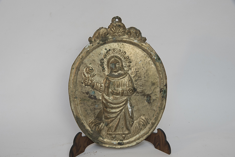 Santa Maria Bambina (emblema di confraternita) - ambito pugliese (sec. XIX)