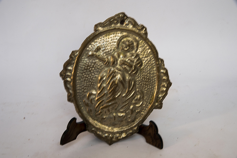 San Matteo (emblema di confraternita) - ambito pugliese (sec. XIX)