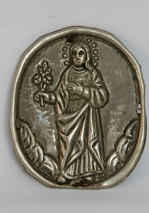 Santa Maria Bambina (emblema di confraternita) - ambito pugliese (sec. XIX)