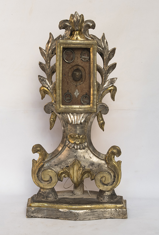 reliquiario - ambito pugliese (secc. XVIII/ XIX)