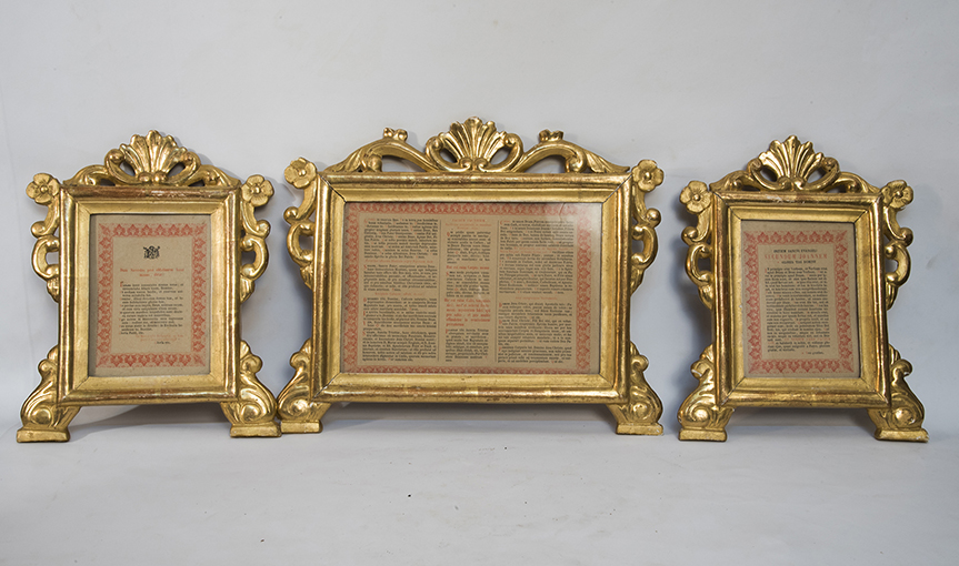 cartagloria, serie - ambito italiano (sec. XVIII)