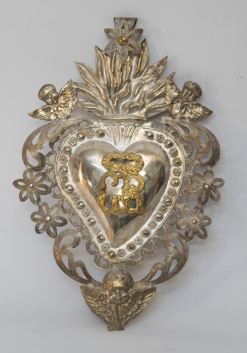 cuore devozionale - ambito italiano (Secc. XIX/ XX)