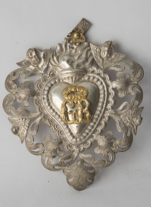 cuore devozionale - ambito italiano (Secc. XIX/ XX)