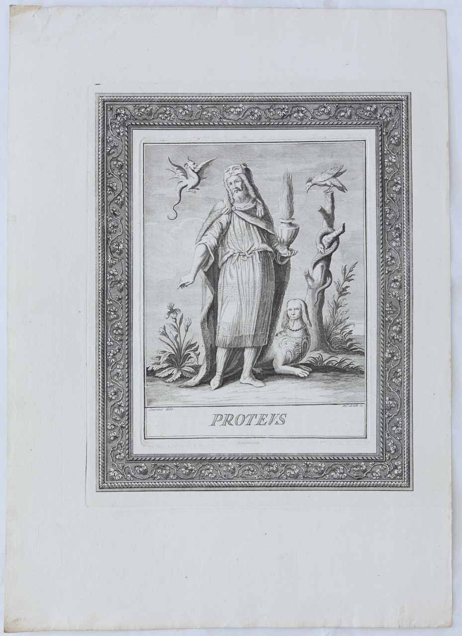 Proteo (stampa, serie) di De Col Pellegrino, Guarana Giacomo - ambito veneto (sec. XIX)