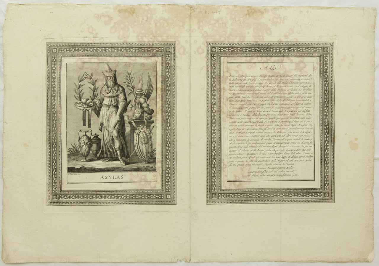 Asila (stampa, serie) di De Pian Giovanni Maria, Guarana Giacomo - ambito veneto (sec. XIX)