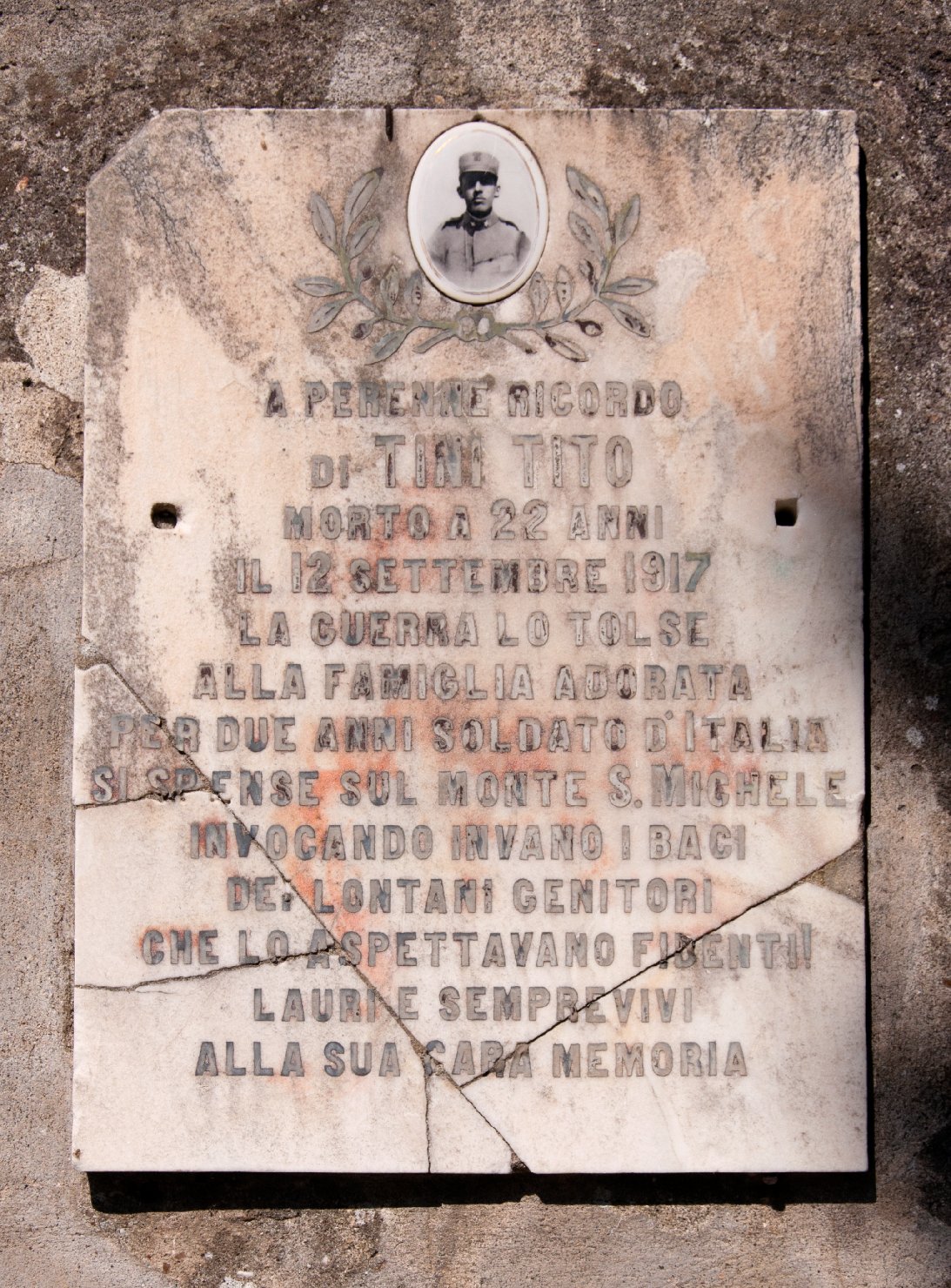lapide commemorativa ai caduti - ambito toscano (sec. XX)