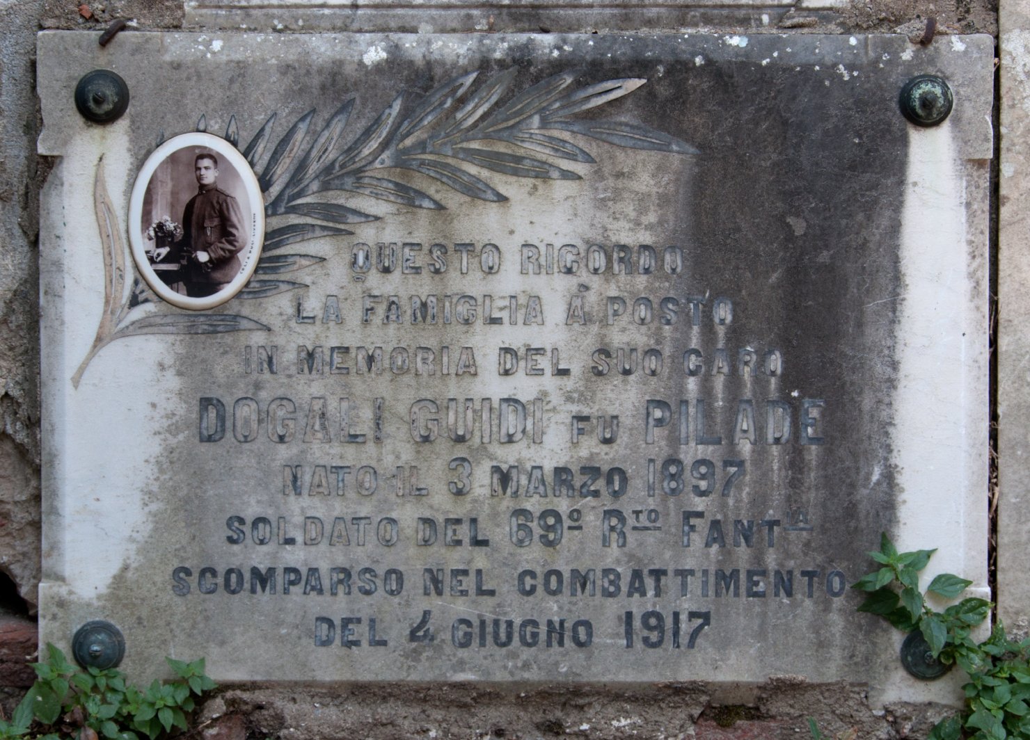 lapide commemorativa ai caduti - ambito toscano (sec. XX)