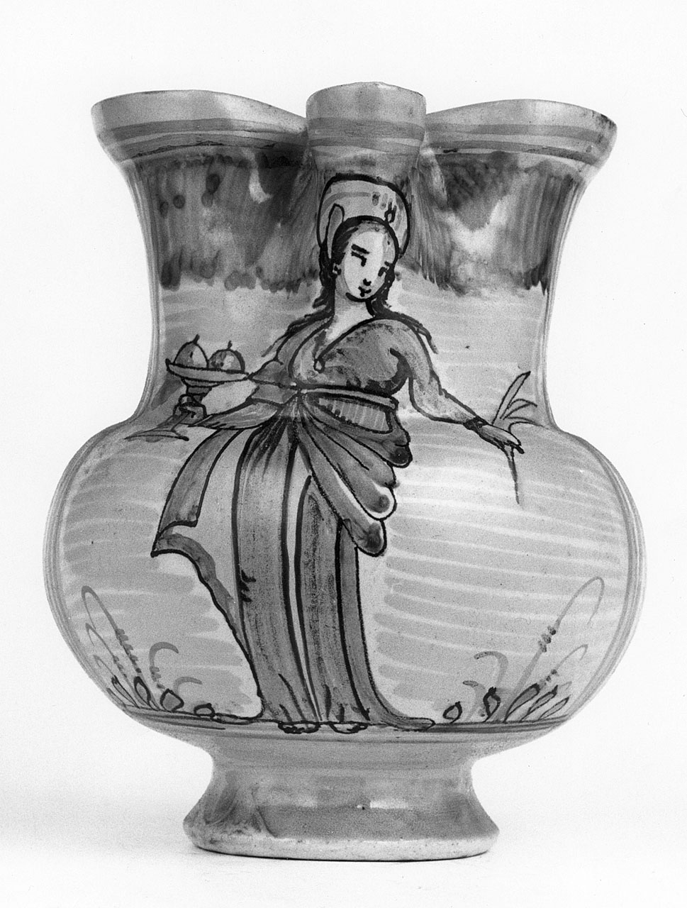 Sant'Agnese (brocca) - manifattura di Deruta (seconda metà sec. XVII)