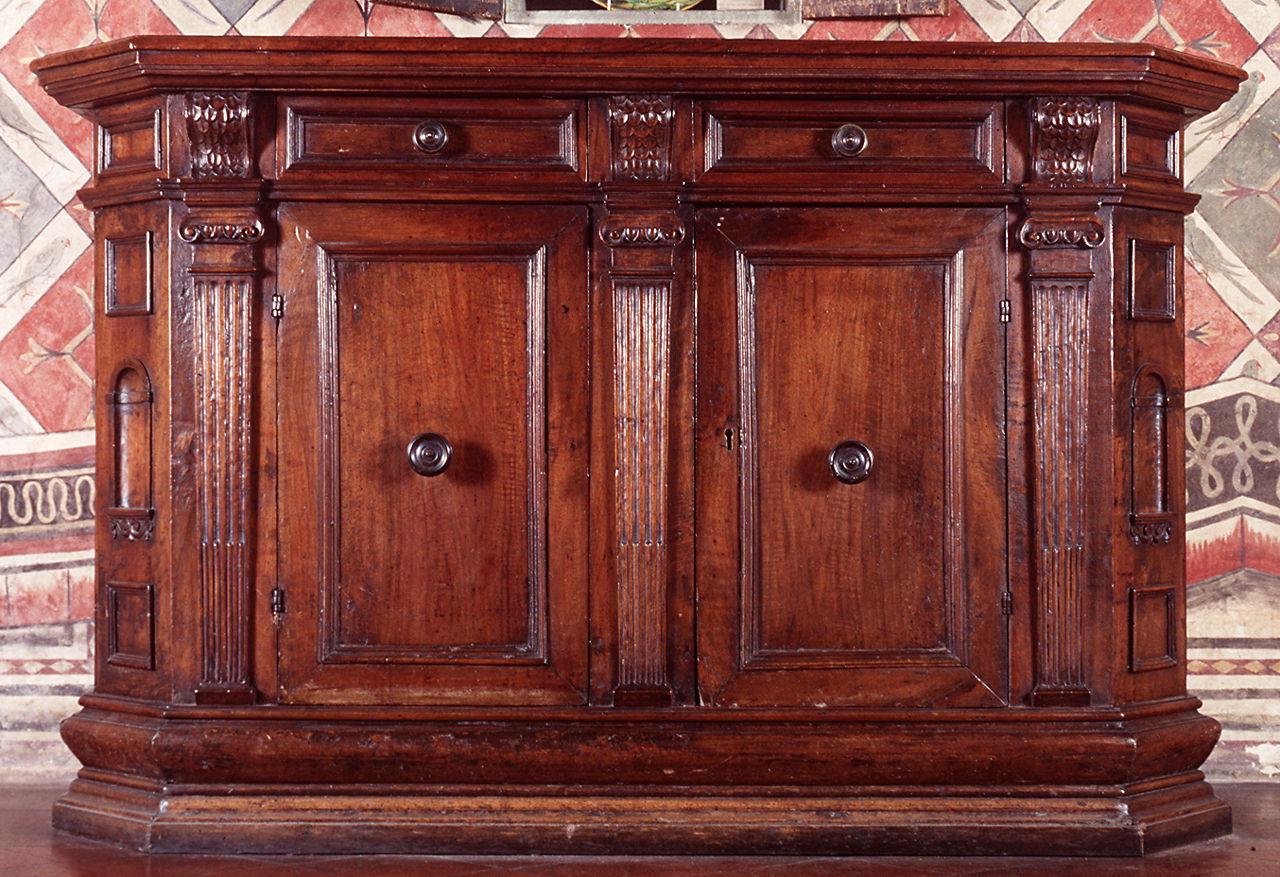 credenza - manifattura toscana (primo quarto sec. XX)