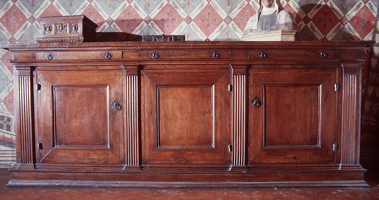 credenza - manifattura toscana (primo quarto sec. XX)