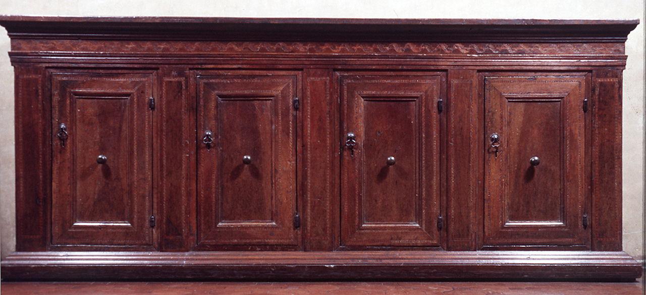 credenza - manifattura toscana (inizio sec. XX)