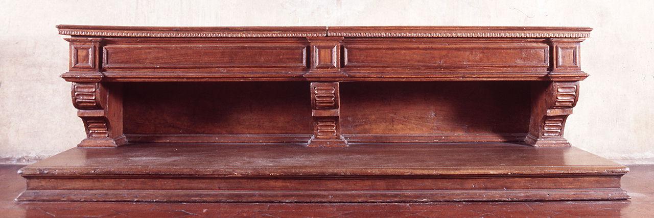 motivo decorativo (cassapanca) - manifattura fiorentina (primo quarto sec. XX)