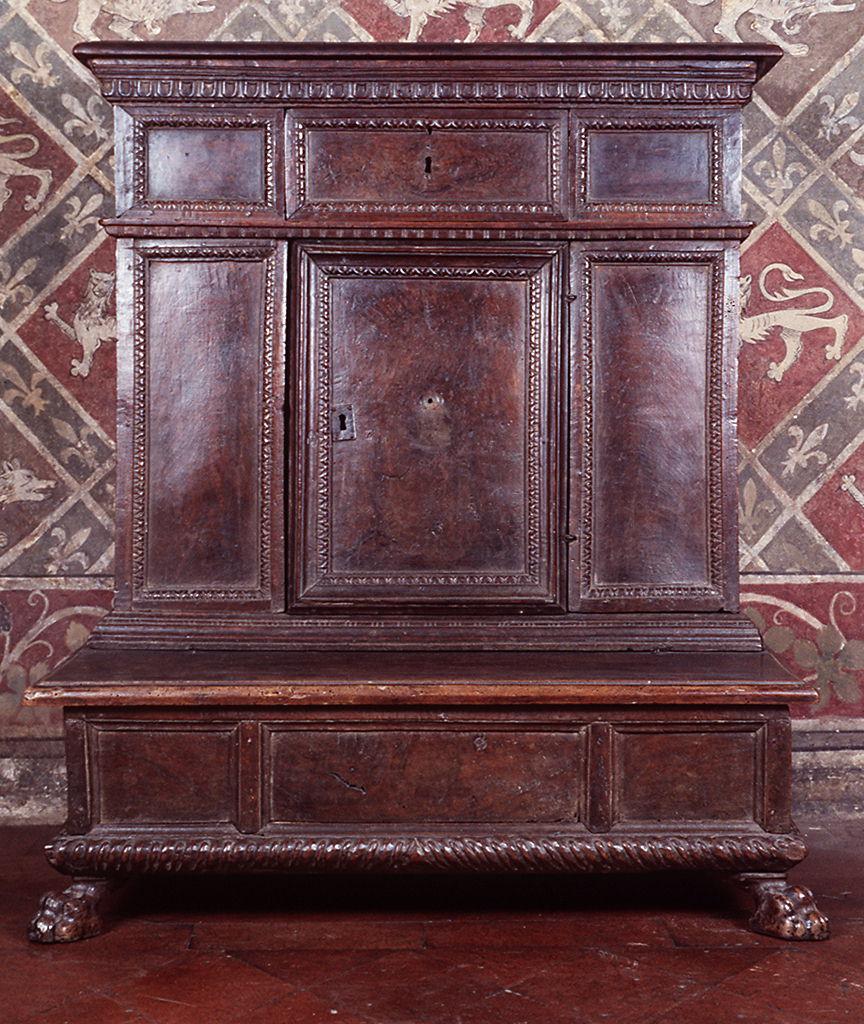 inginocchiatoio - manifattura toscana (prima metà sec. XVII)