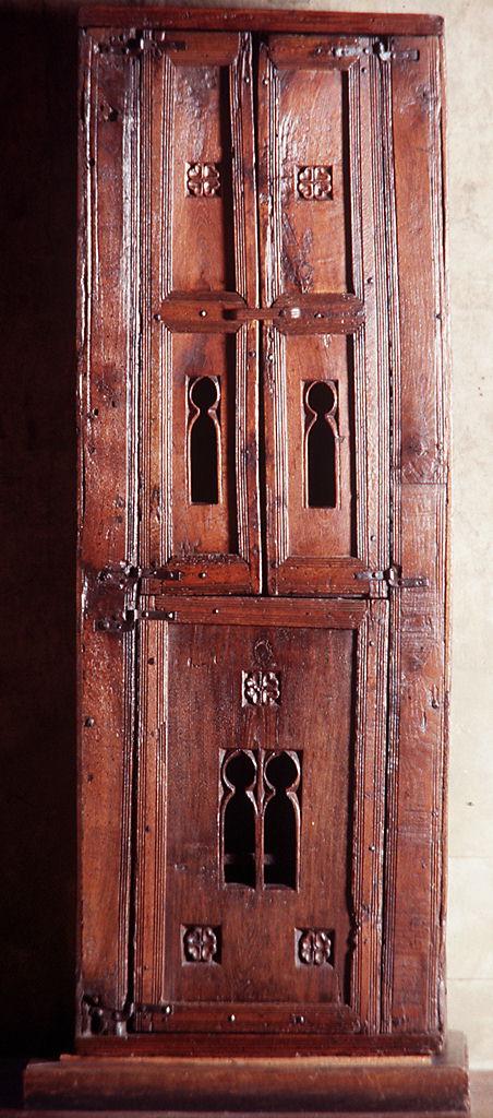 armadio - manifattura Italia settentrionale (seconda metà sec. XV, sec. XIX)