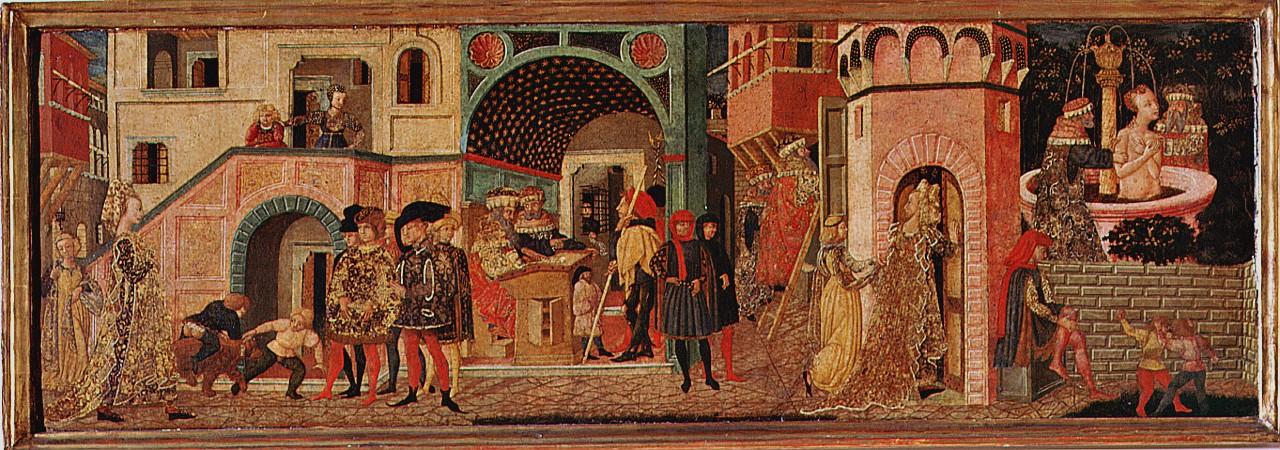 storie di Susanna (dipinto) di Guidi Giovanni di Ser Giovanni detto Scheggia (sec. XV)