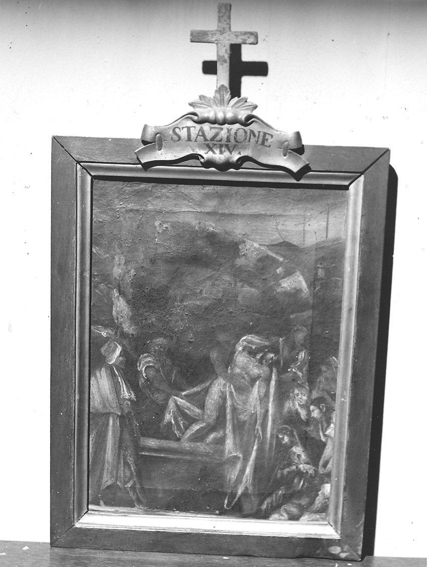 cornice di dipinto, serie - ambito parmense (sec. XVIII)