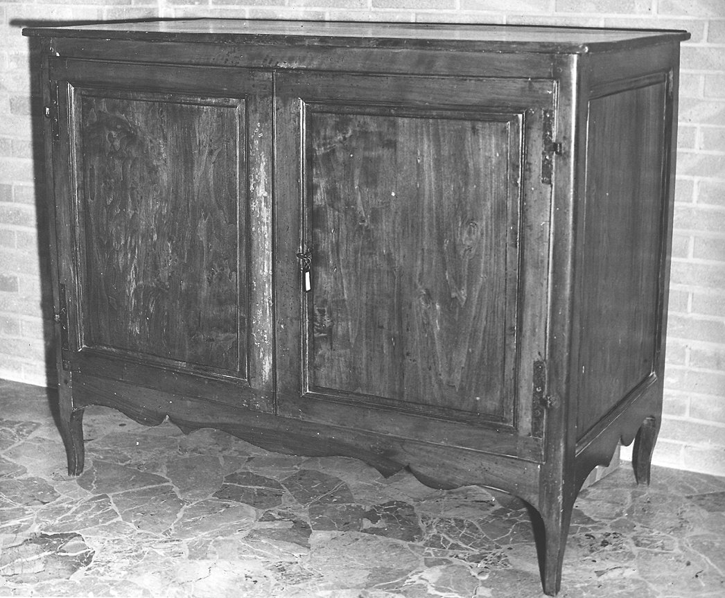 credenza - ambito parmense (metà sec. XIX)