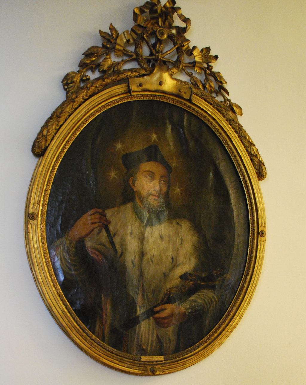 San Giovanni Nepomuceno (dipinto) - ambito parmense (seconda metà sec. XVIII)