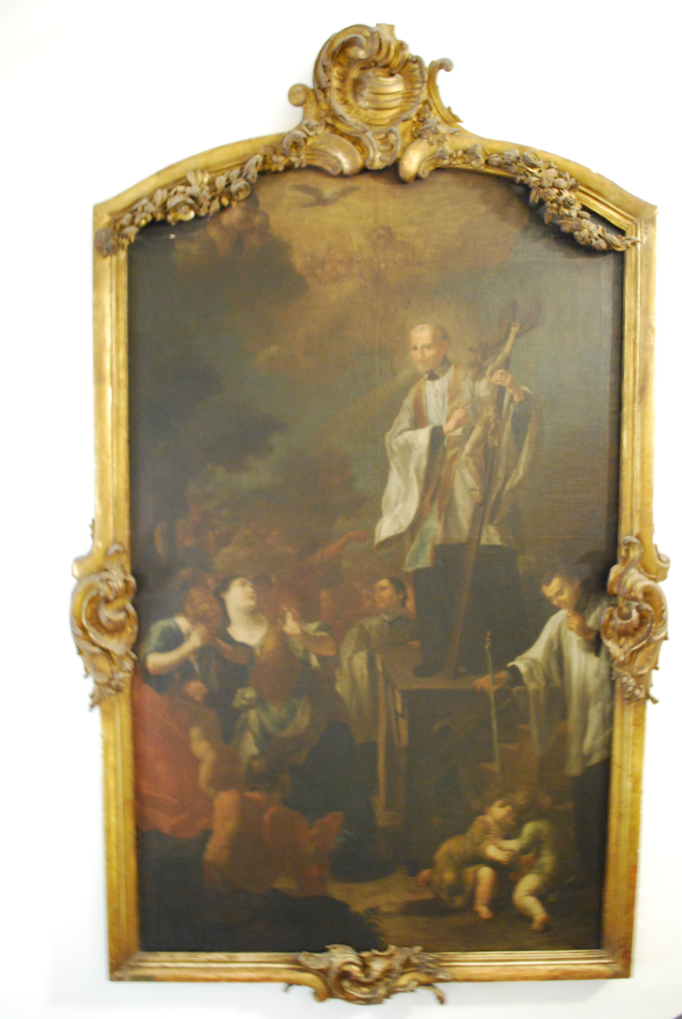 cornice di dipinto - ambito emiliano (metà sec. XVIII)