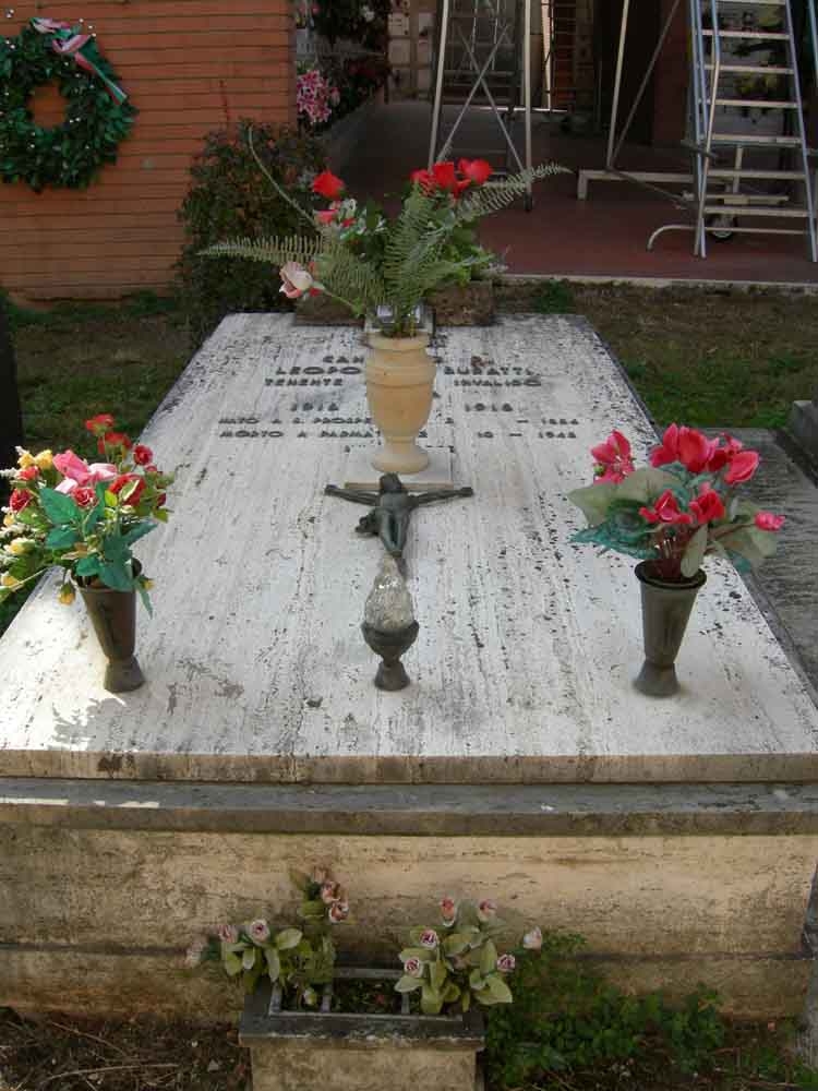 monumento funebre - ambito parmense (sec. XX)