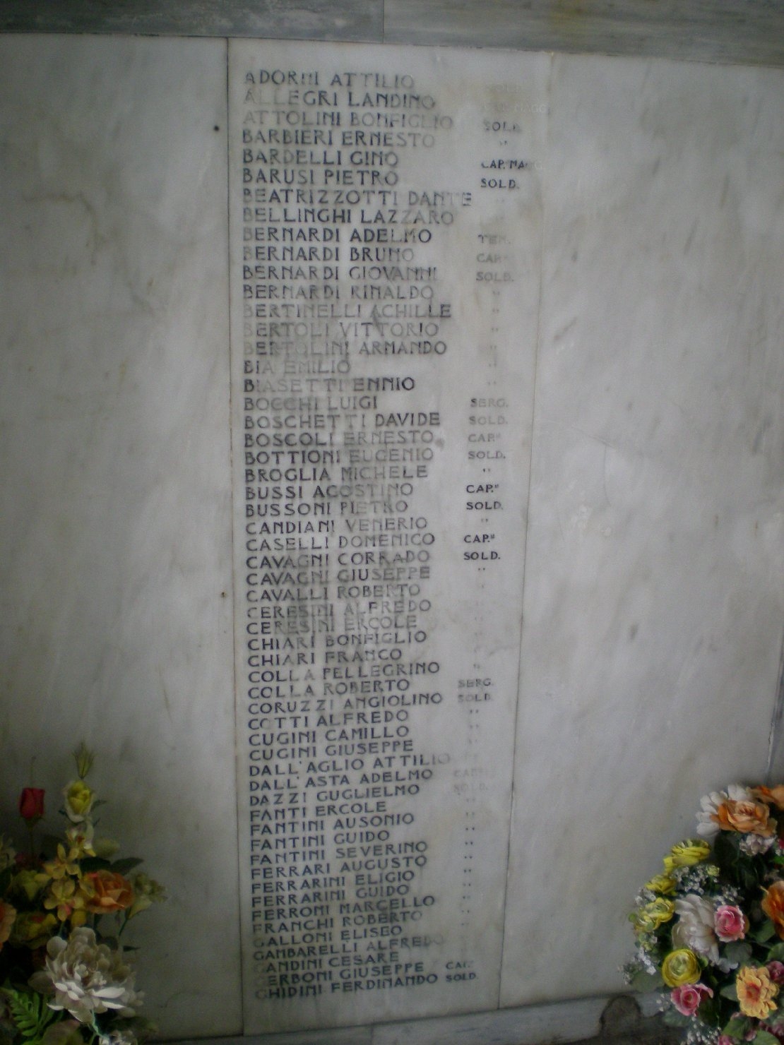 monumento ai caduti - a pilo di Monguidi Mario (sec. XX)