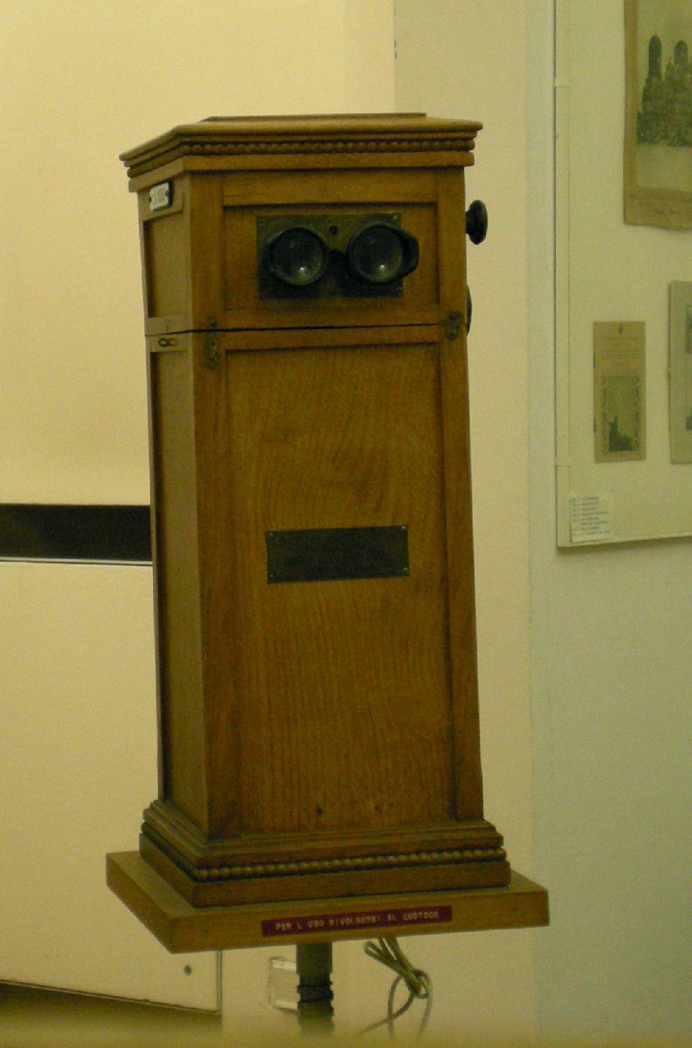 visore per diapositive - ambito italiano (sec. XX)