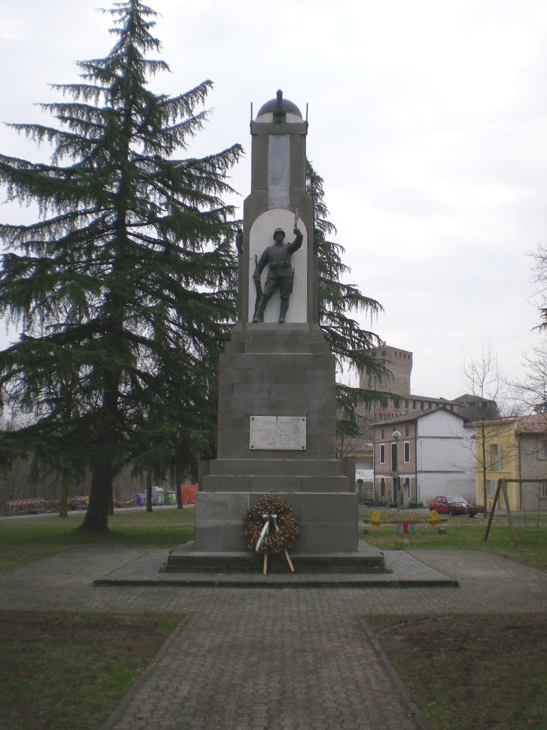 monumento ai caduti - produzione emiliana (sec. XX)