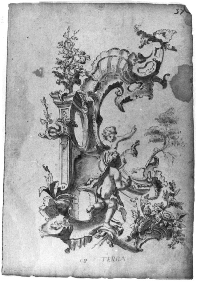 TERRA, allegorie dei quattro elementi : terra (disegno, serie) di Brunetti Ciriaco (attribuito) - ambito molisano (seconda metà XVIII)