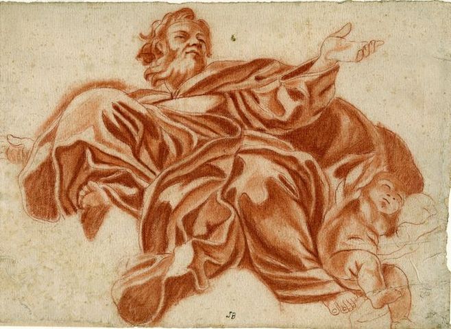 L'Eterno (disegno, opera isolata) di Brunetti Stanislao (attribuito) - ambito molisano (seconda metà XVIII)