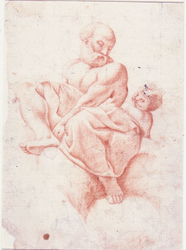 San Matteo (disegno, opera isolata) - ambito molisano (seconda metà XVIII)