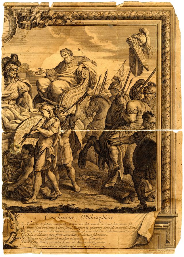Trionfo di un imperatore (stampa, elemento d'insieme) di Dorigny Nicolas (ultimo quarto XVII)