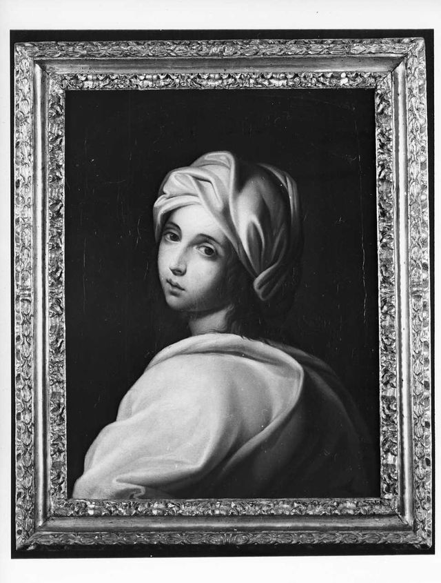 Ritratto di Beatrice Cenci, ritratto femminile (dipinto) di Grimaldi Leopoldo (seconda metà XIX)