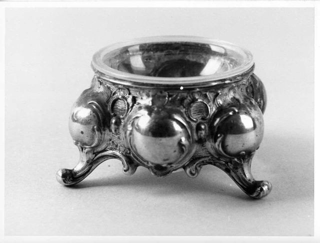 motivi decorativi (saliera, coppia) - bottega italiana (XIX)