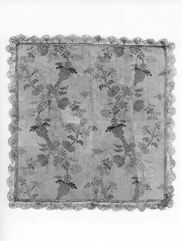 motivi decorativi floreali (tessuto) - manifattura italiana (seconda metà XVIII)