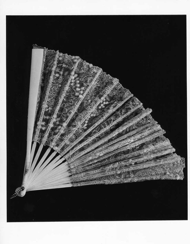 ventaglio - manifattura di Bruxelles (fine XIX)