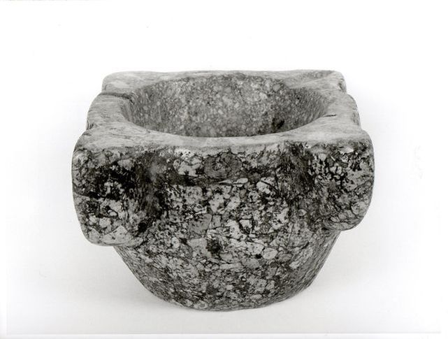 mortaio - bottega Italia centro-meridionale (XVIII/ XIX)