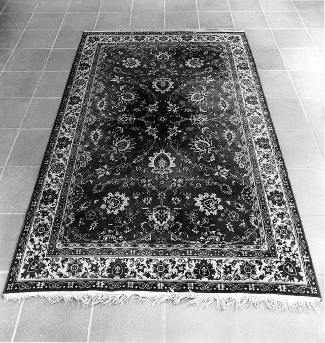 motivi decorativi (tappeto) - manifattura persiana (primo quarto XX)