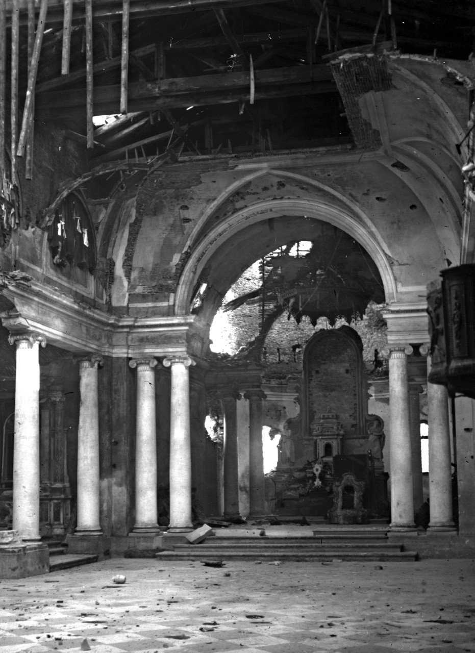 Elementi architettonici - Altari - Altare maggiore (negativo) di Caprioli Giovanni, Ongaro Massimiliano (XX)