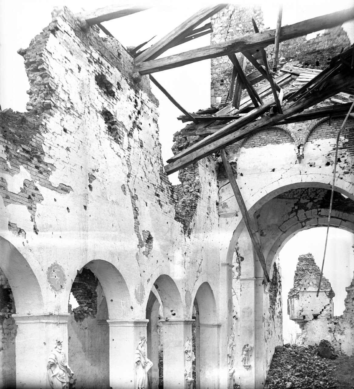 Architettura - Chiese - Abbazia di Sant'Eustachio (negativo) di Caprioli Giovanni, Ongaro Massimiliano (XX)