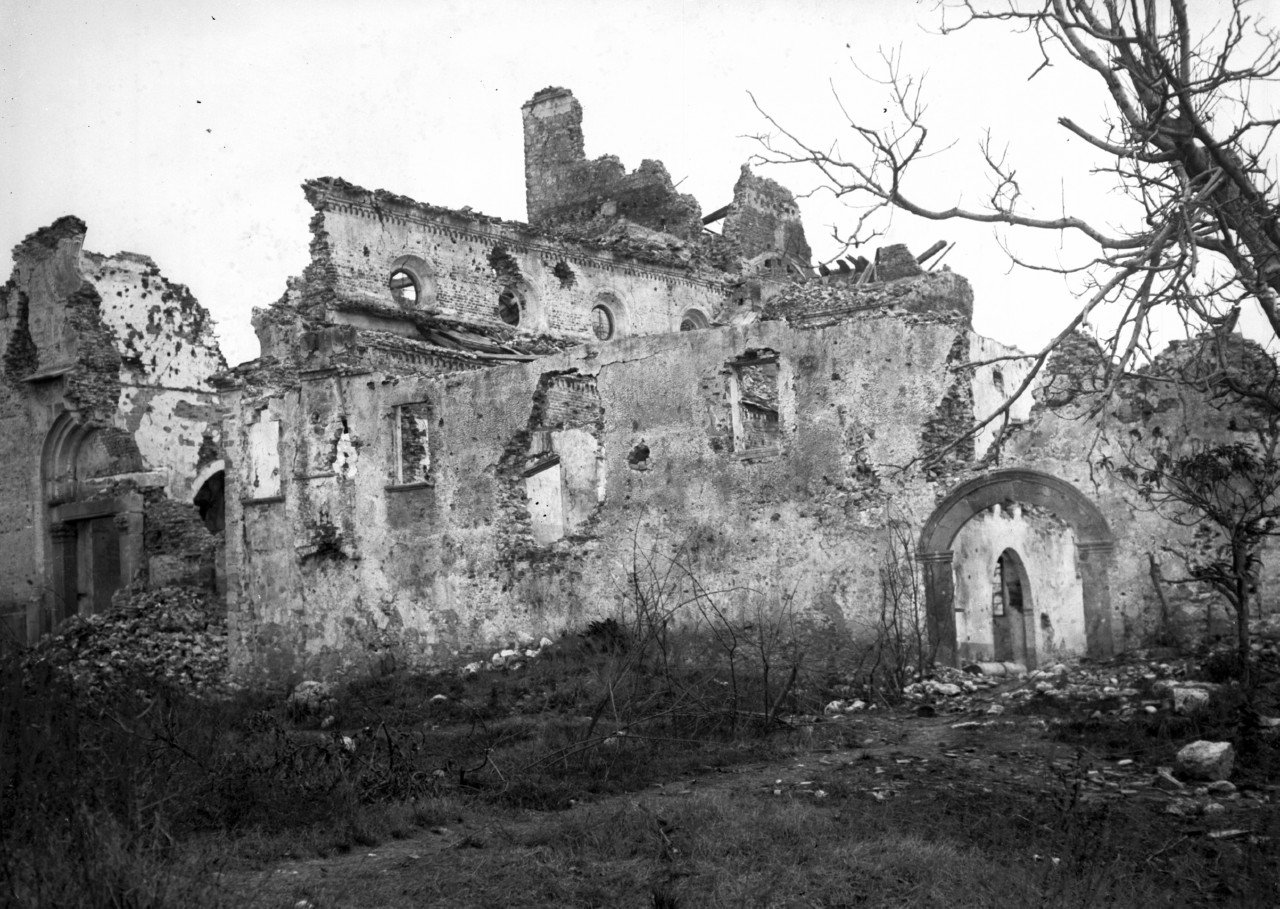 Architettura - Chiese - Abbazia di Sant'Eustachio (negativo) di Caprioli Giovanni, Ongaro Massimiliano (XX)
