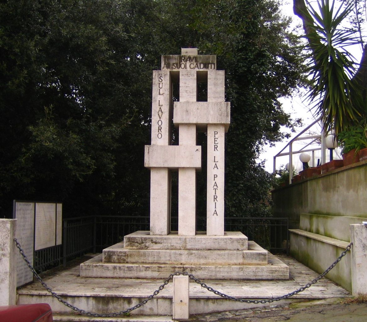 monumento ai caduti - a stele - bottega toscana (sec. XX)