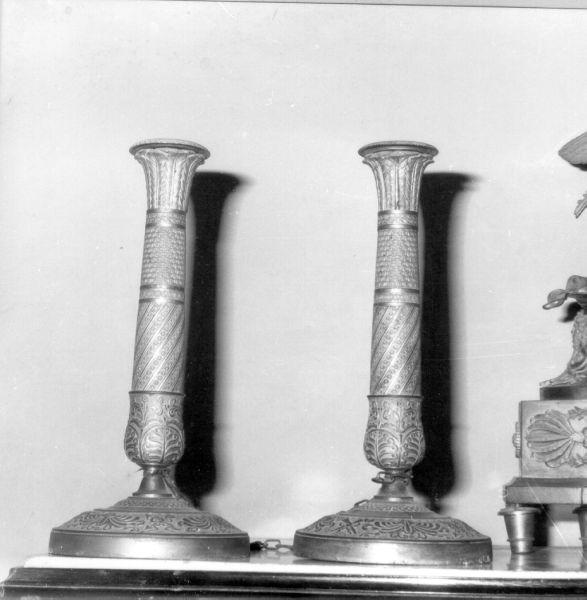 candeliere, serie - ambito francese (primo quarto sec. XIX)
