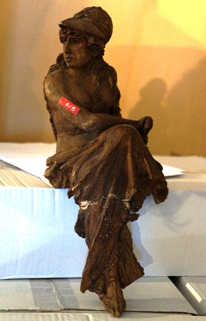 Giustizia (?) (statuetta, opera isolata) di Cifariello Filippo Antonio (fine/ inizio secc. XIX/ XX)