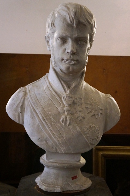 Leopoldo II di Lorena (busto, opera isolata) di Giovannozzi Ottaviano (sec. XIX)