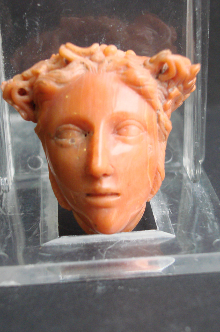 baccante (scultura miniaturistica) - bottega torrese (seconda metà sec. XIX)