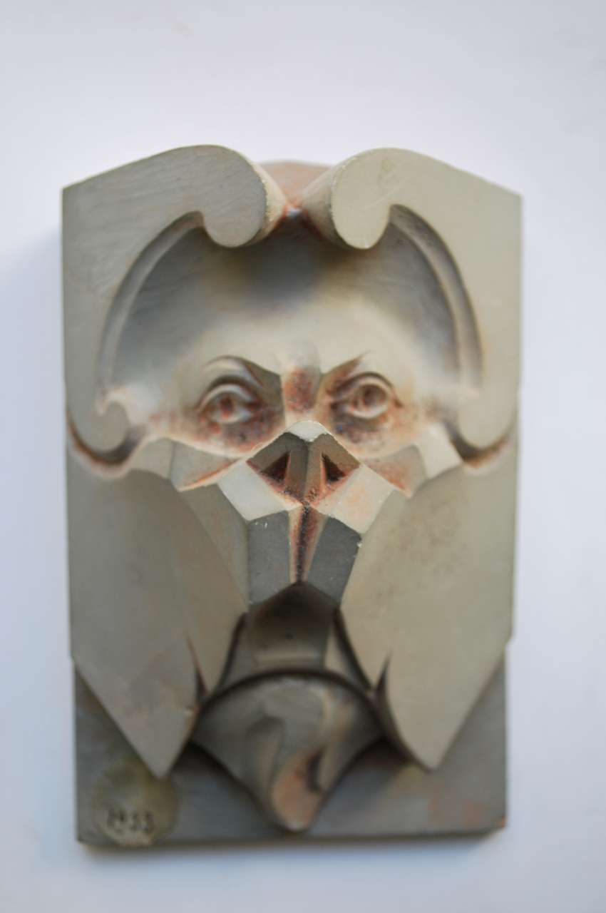 animale fantastico (scultura) - scuola del corallo di Torre del Greco (prima metà sec. XX)