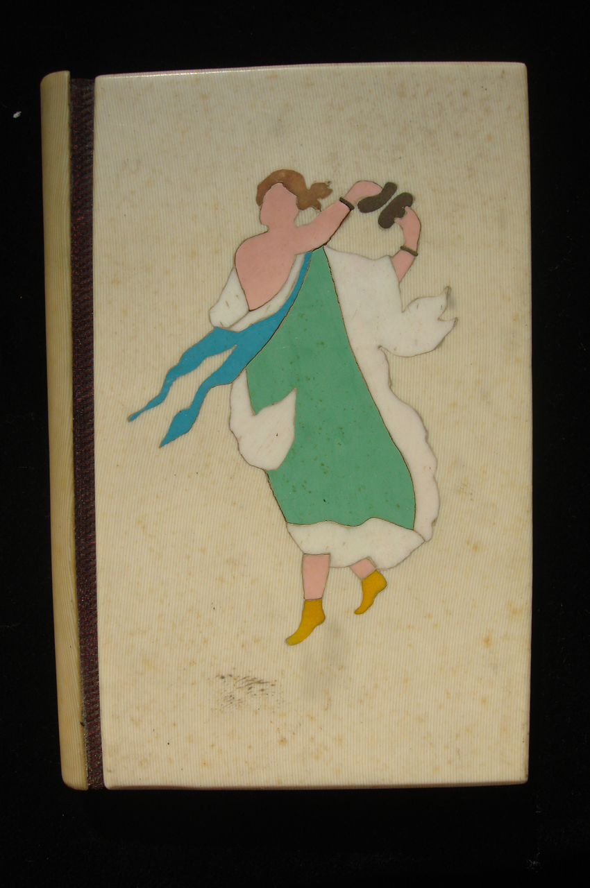 figura femminile che danza (libretto) di Taverna Enrico (scuola) (prima metà sec. XX)
