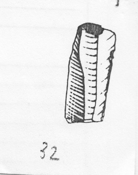 lama, a ritocco marginale (Protoaurignaziano)