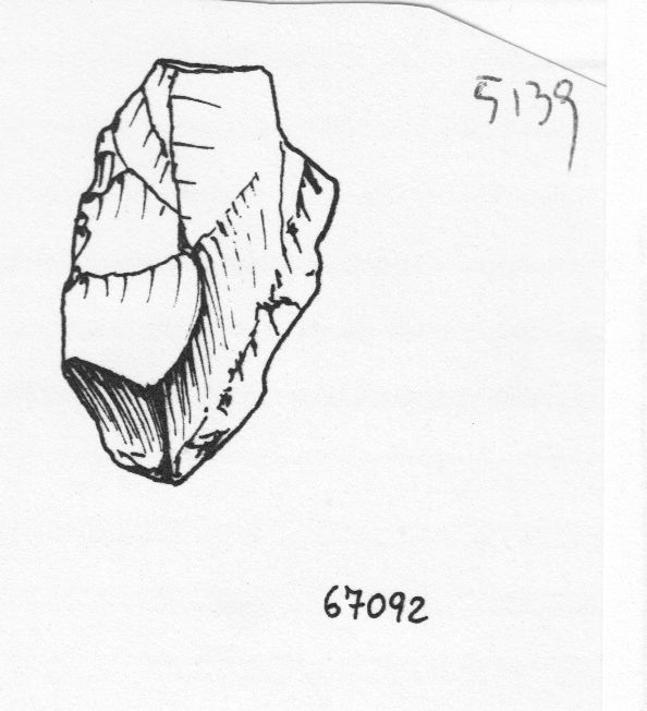 raschiatoio, denticolato (inizio Paleolitico medio)