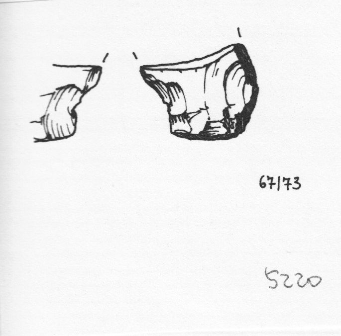 raschiatoio (inizio Paleolitico medio)